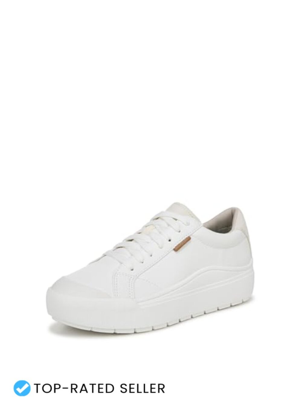Platform Sneakers Women's Comfortable Walking Shoes Faux Leather
